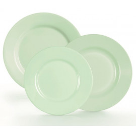 Столовый сервиз Luminarc PLUMI PARADISE GREEN 18 пр. (V9232)